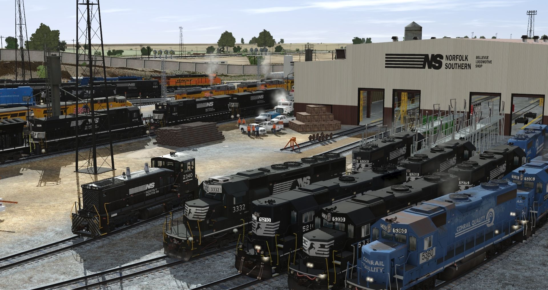 Trainz Route: Legacy Of The Burlington Northern II Download Compressed File