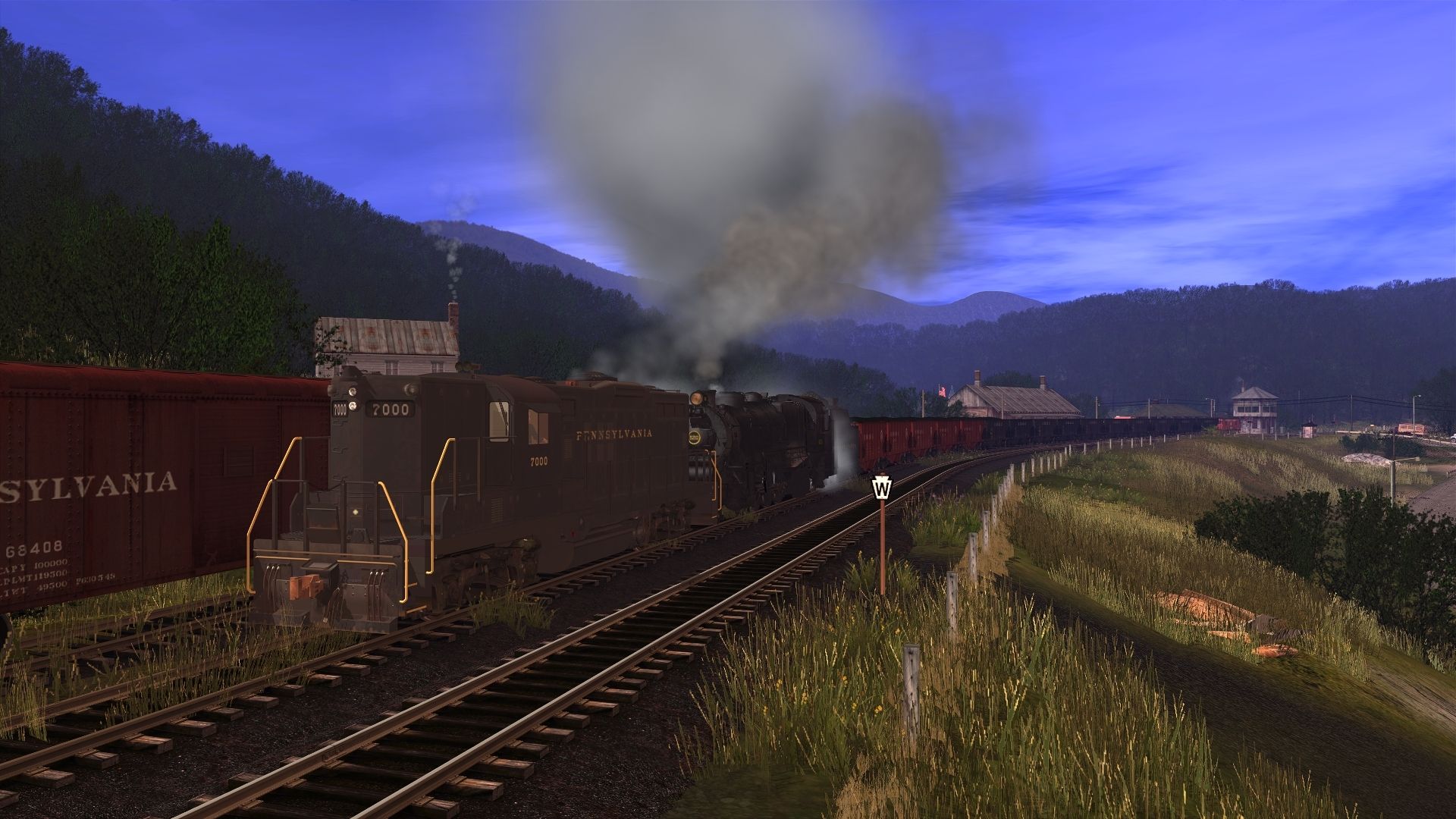 PRR....GP7--and-L1-misty-morning.jpg
