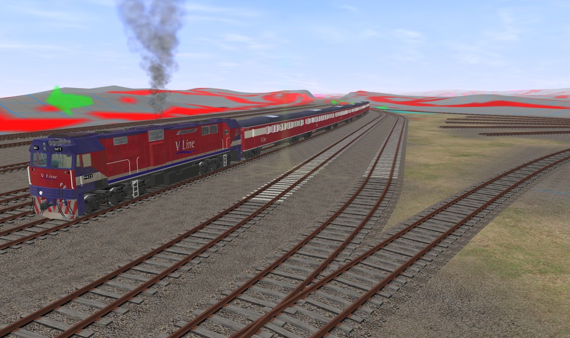 Tags: Trainz: A New Era, West of Flinders, Default, VLP N class Mk2 - W, VL...
