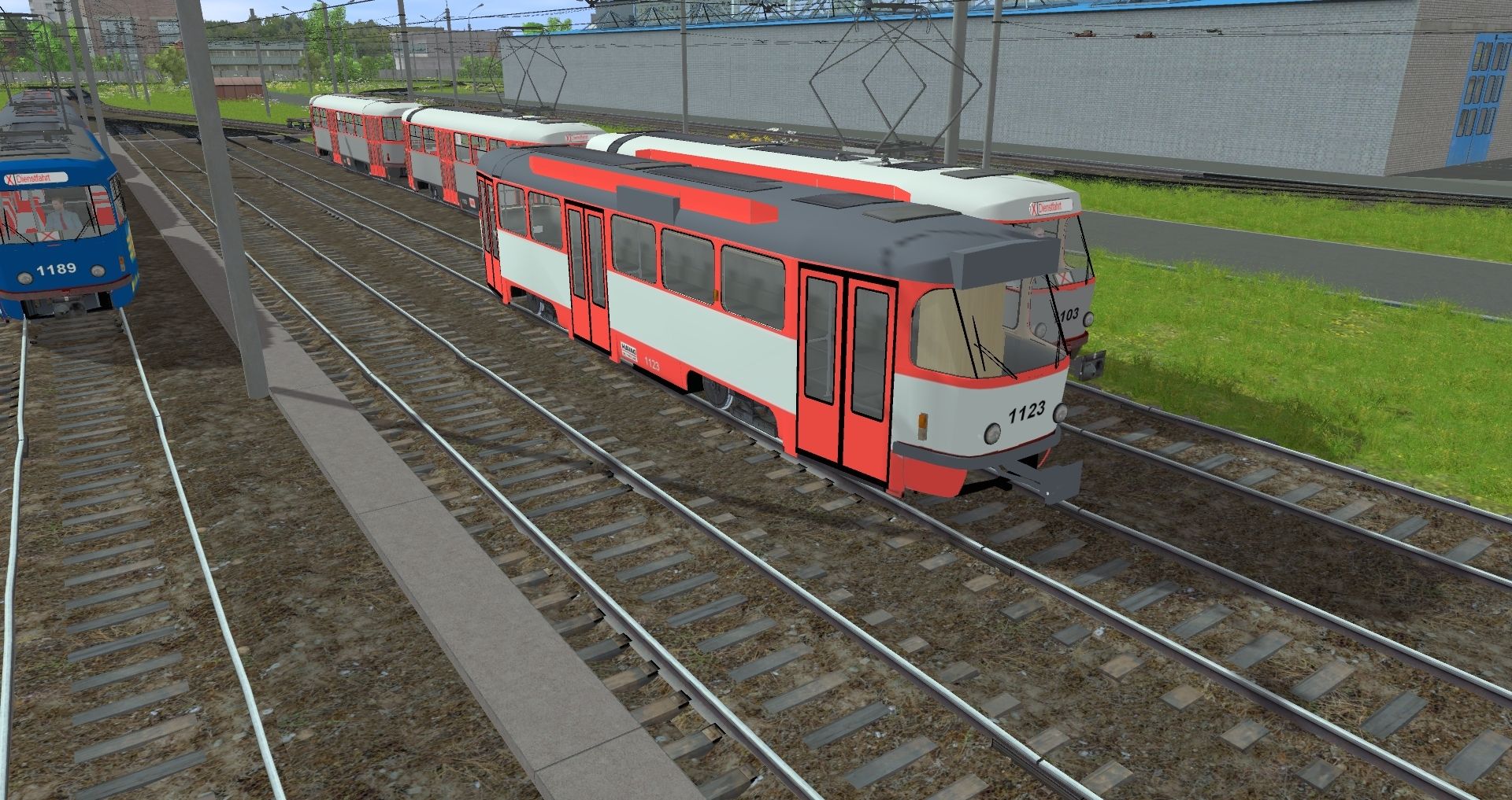 Трамвайная карта для trainz 12