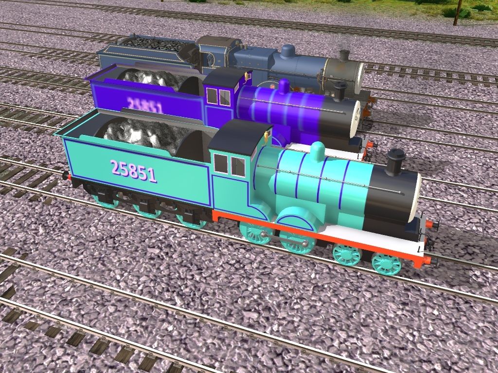 アニメ Tyrkouaz turquoise engine + アニメ Tyrkouaz turquoise engine + Tyrkouaz / turquoise