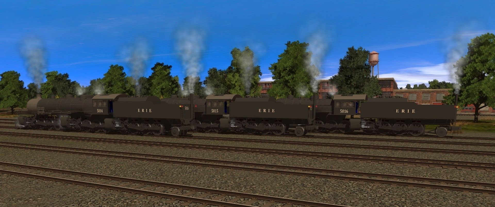 erie triplex | Trainz