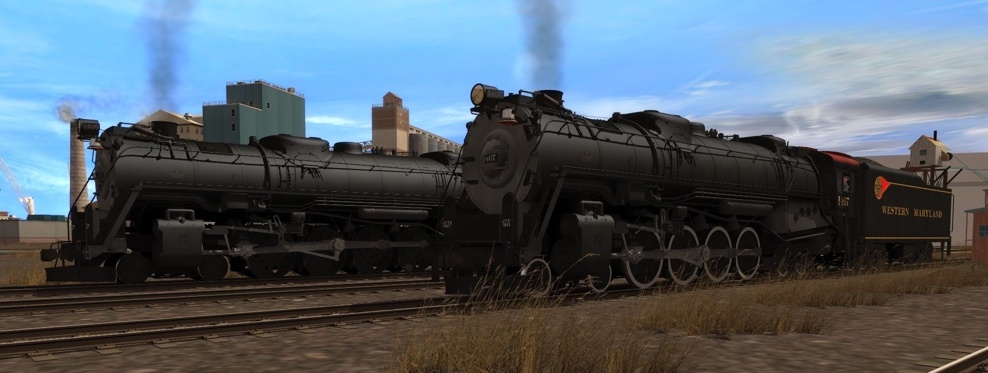 run 8 train simulator steam locomotives