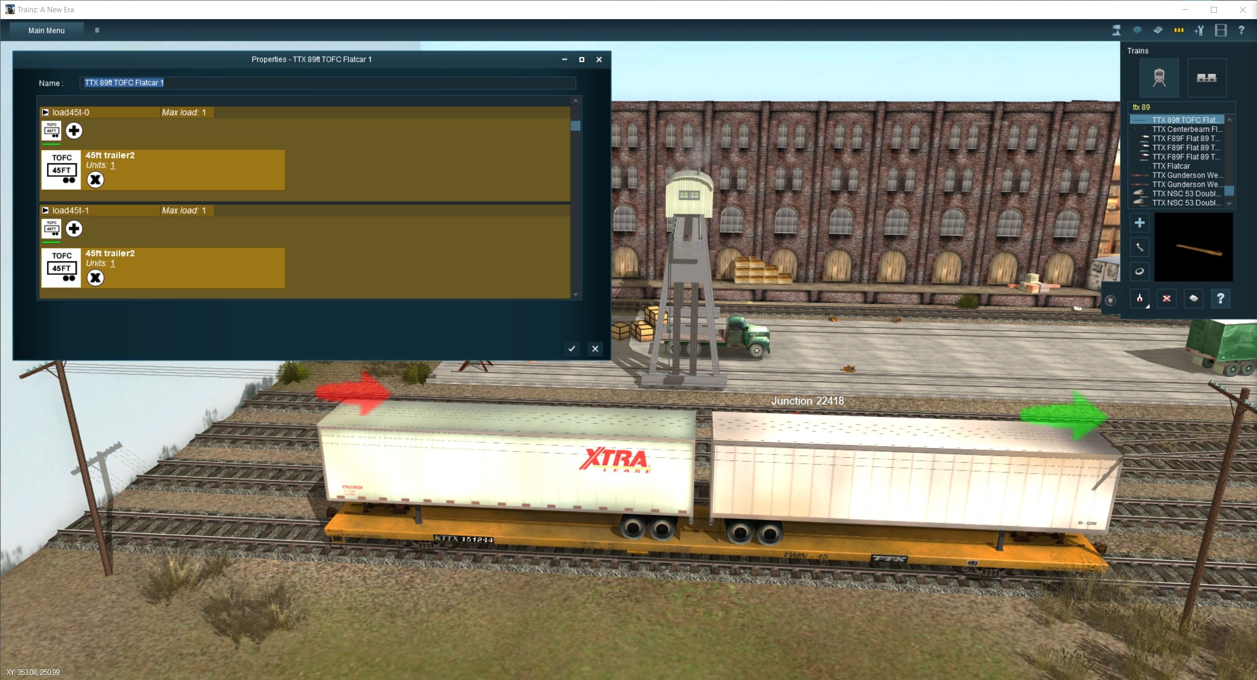 How do you load double stacks? | Trainz